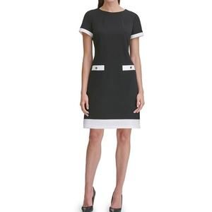 Tommy Hilfiger Essential Short Sleeve Women's Pocket Dress Size 14